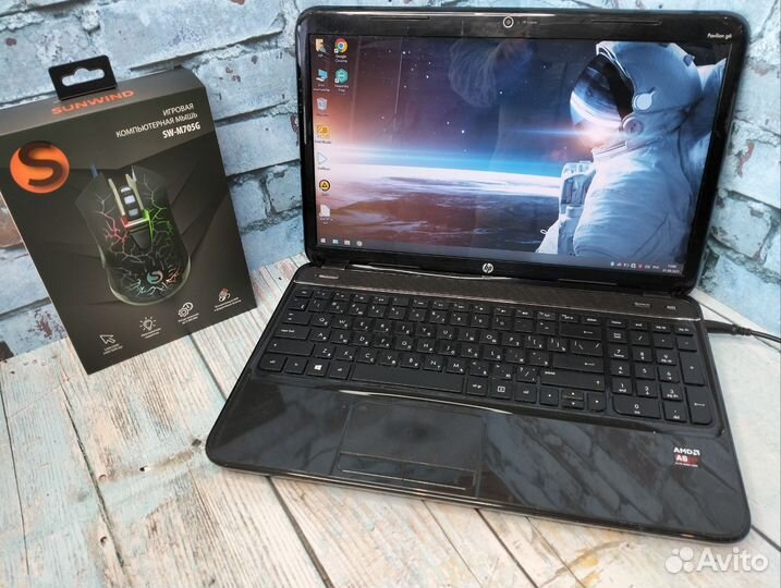 Мощный HP Pavillion G6 на A8/ SSD 240