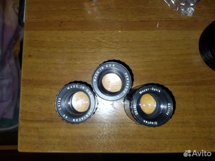 Объективы Pentacon Isco и другие