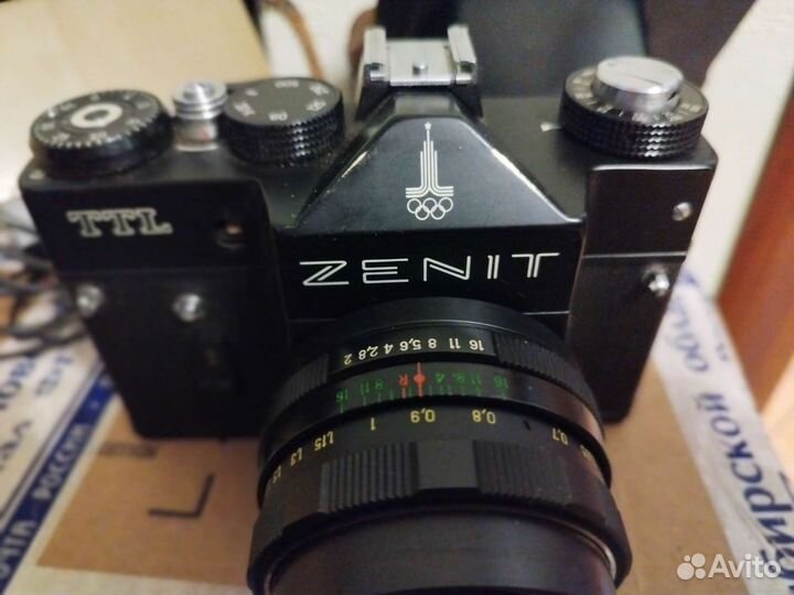 Плёночный фотоаппарат zenit TTL