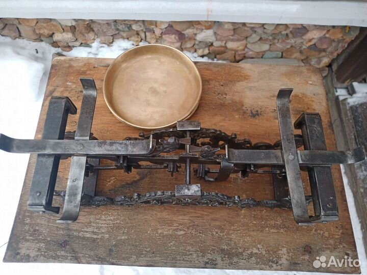 Весы старинные. Веберь,Дене и Ко. 5кг