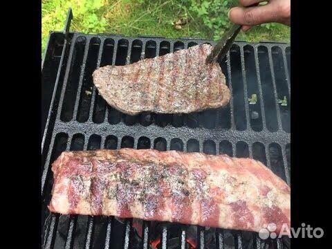 Решётка-гриль чугунная