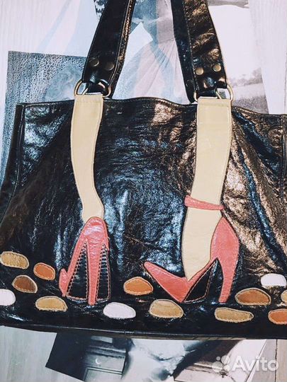 Cумка натуральная кожа италия