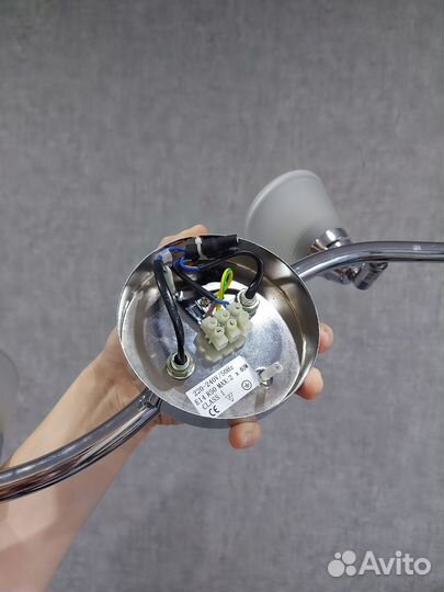 Светильники с 2 и 3 плафонами