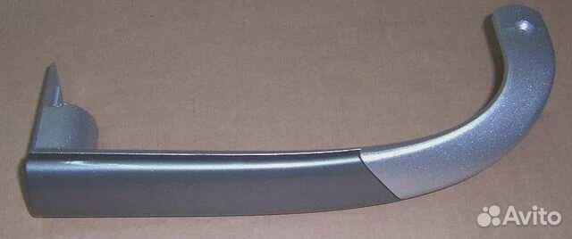 Ручка двери хк (верхняя левая) светлосерая