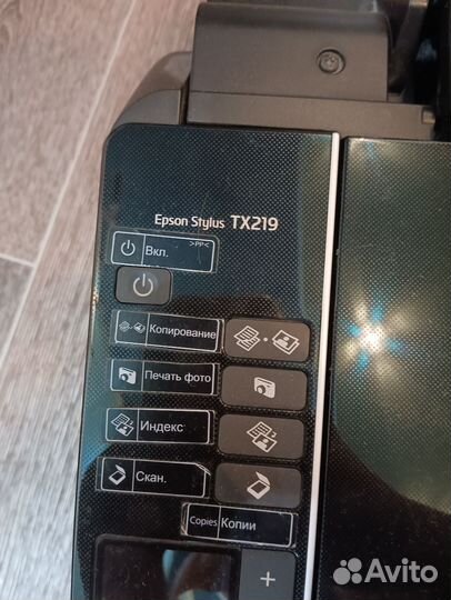Принтер epson tx219 струйный