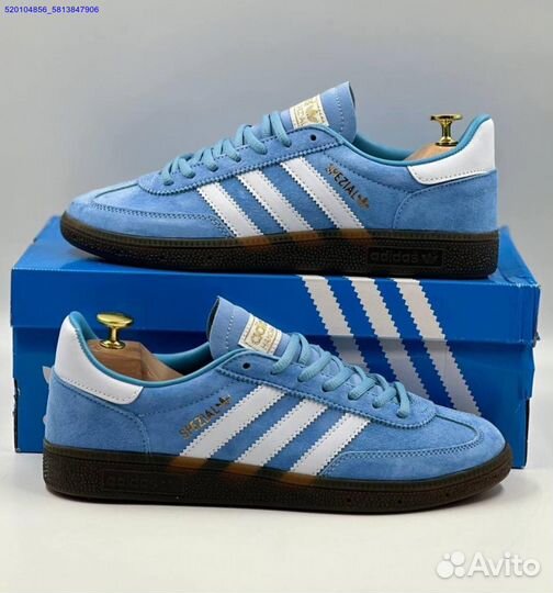 Кроссовки Adidas Spezial Blue (Арт.17199)