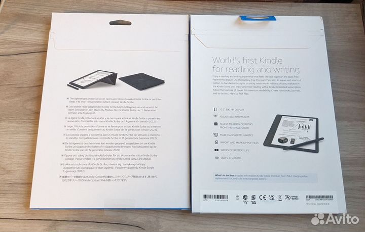 Amazon Kindle scribe 64gb + чехол