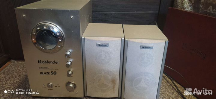 Компьютерные колонки с сабвуфером