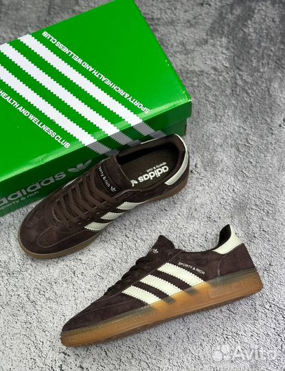 Кроссовки Adidas Sporty Rich Brown