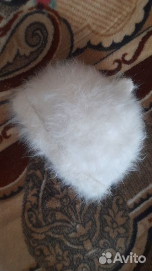 Пуховая шапка