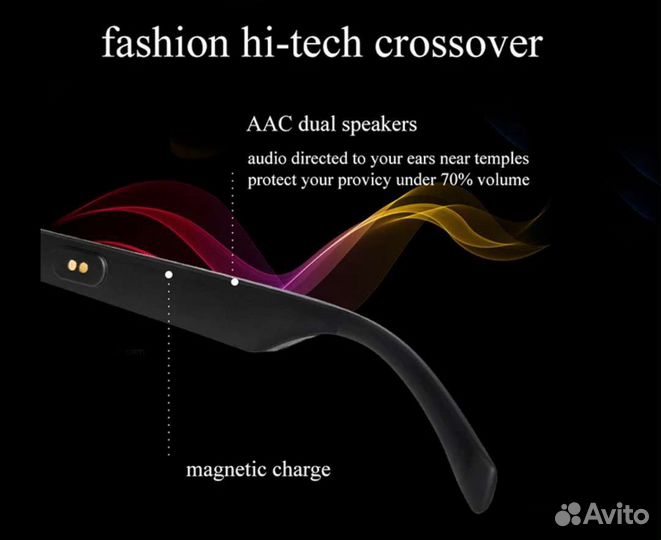 Солнцезащитные очки Bluetooth 5.0