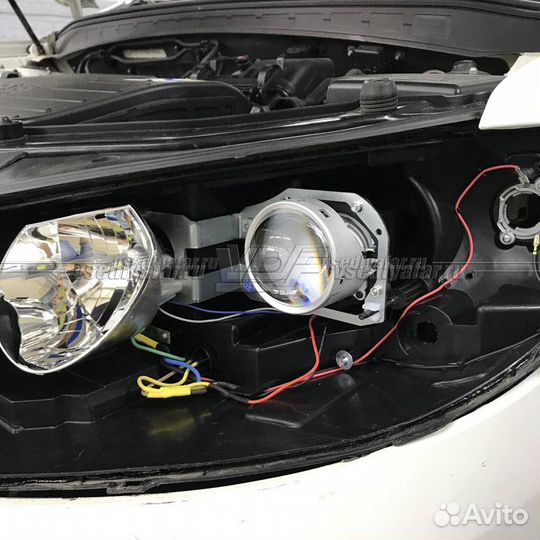 Hyundai Santa Fe (2006-2012) на Hella 3R Переходна