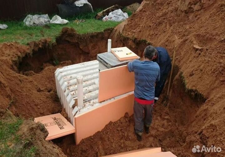 Пластиковый погреб