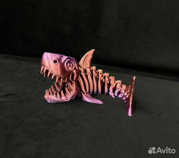 Фигурка акулы, антистресс. 3 d модель