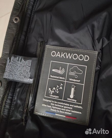 Новая куртка на мембране Oakwood кожа оригинал