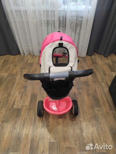 Велосипед с родительской ручкой