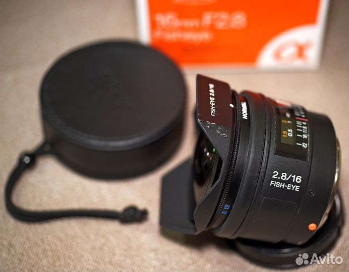 Объектив Sony 16mm/f2.8 