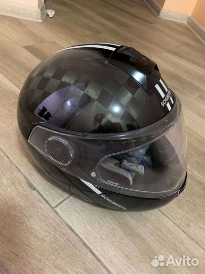 Шлем Schuberth C4pro Carbon Размер М + Scala Black