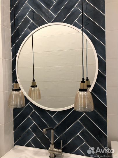 Зеркало круглое под заказ