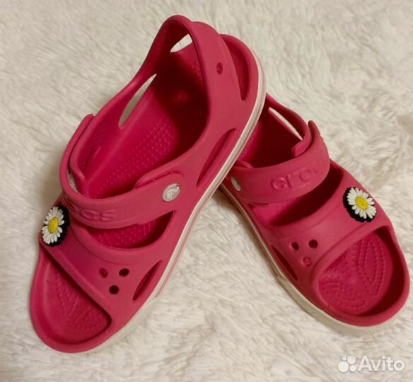 Сандалии crocs детские для девочки