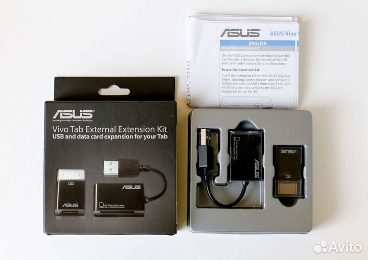 USB-кардридер Asus для SD/Micro-SD + USB-адаптер