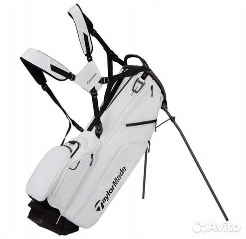 Сумка для гольфа TaylorMade Flextech Cross, белая