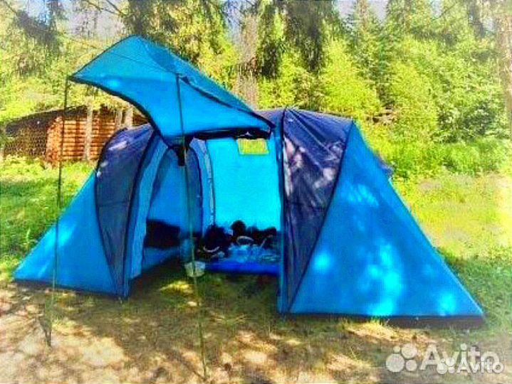 Палатка 4х местная с тамбуром