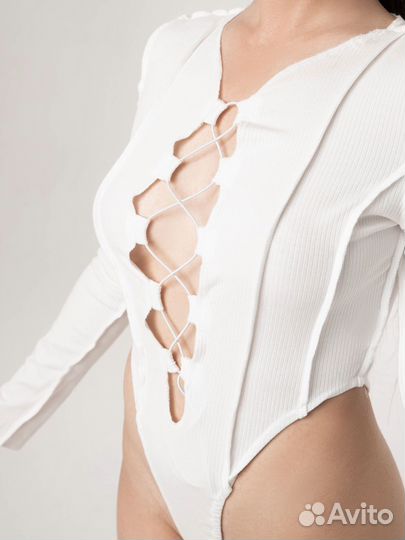 Боди на завязках