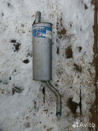 Глушитель на опель аскона