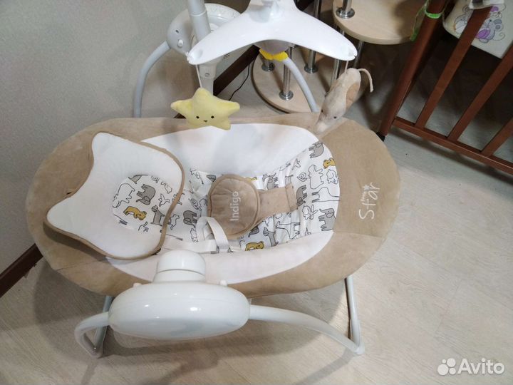 Детская электрокачель