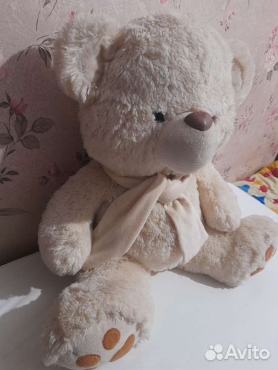 Медведь игрушка музыкальный высота 60 см