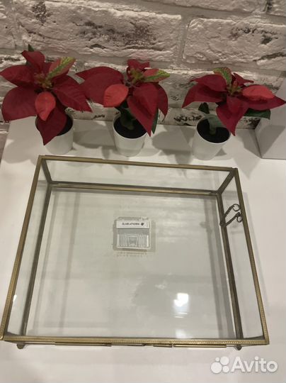 Шкатулка стекло Zara Home