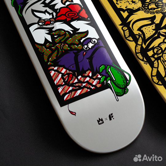 Дека Footwork Progress ACP Silver Full Shape