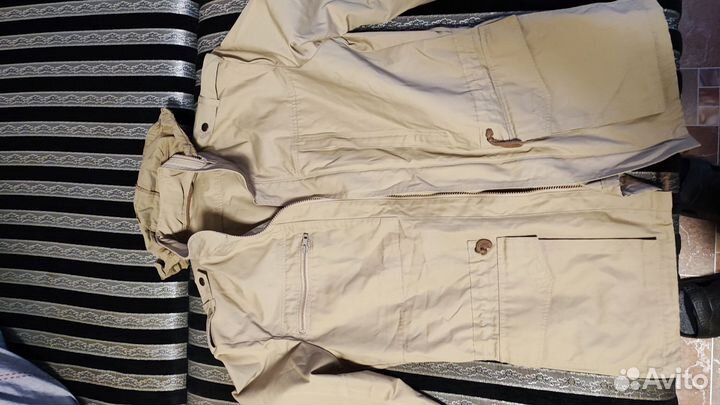 Стильный Тренч-дождевик мужской (Лёгкая ветровка)