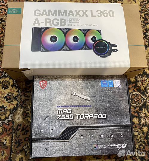 Материнская плата с процессором i9 11900kf