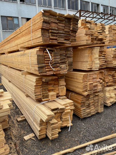Доска обрезная 50х150х6000мм от производителя