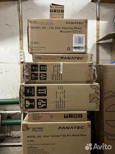 Набор Fanatec DD Pro 8Nm