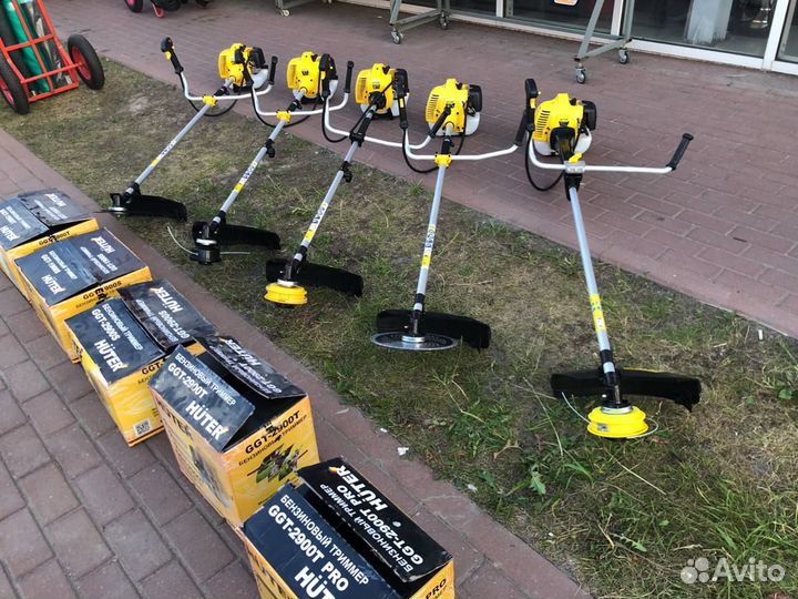 Триммер бензиновый Huter