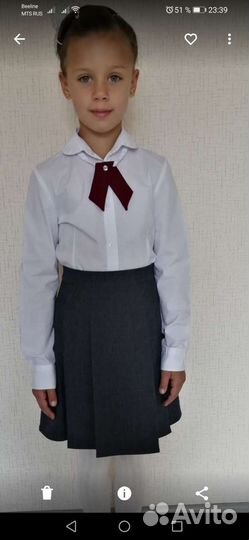 Школьная форма для девочки 1-2 класс Топтыжка