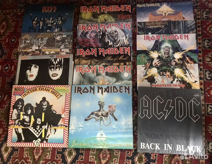 Грампластинка рок, советский винил