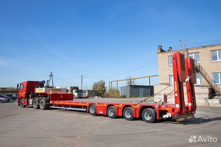 Полуприцеп трал (тяжеловоз) Juterborg JTB-50, 2023