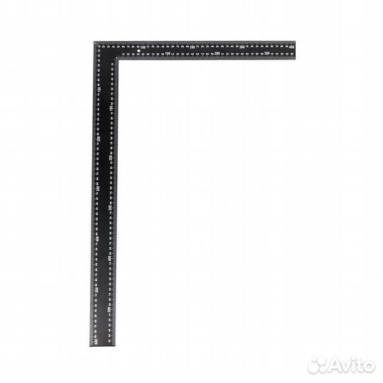 Угольник строительный 600 мм стальной окрашенный