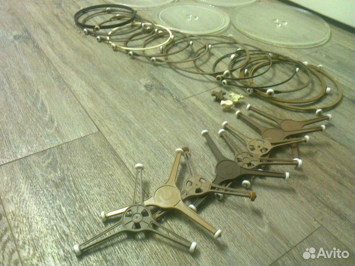 Тарелки для микроволновки, колесики, серединки