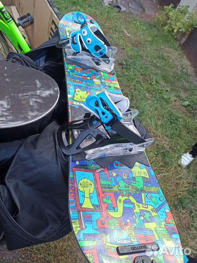 Сноуборд burton chopper 110 + крепления Burton