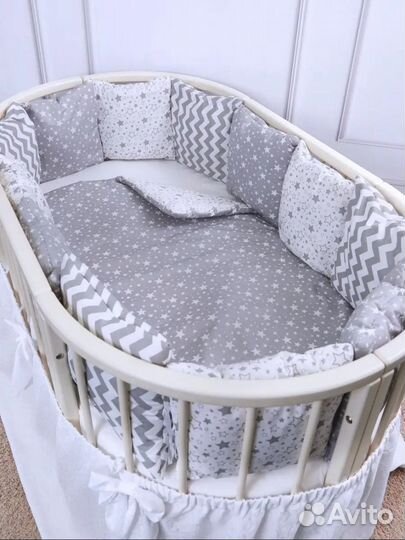 Комплект бортики и одеяло
