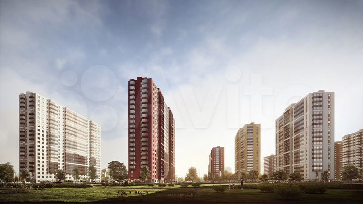 Квартира-студия, 23,7 м², 1/21 эт.