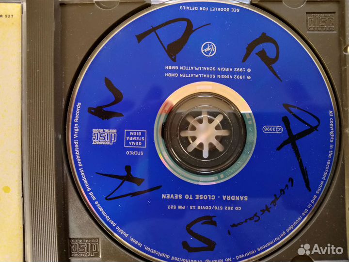 Cd диски певицы Sandra пр-т во Германия