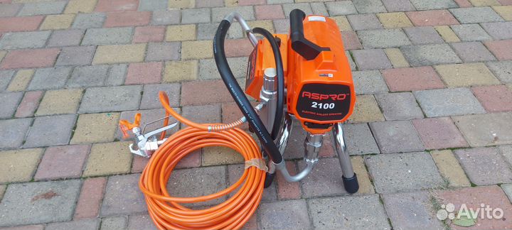 Безвоздушный окрасочный аппарат aspro в аренду
