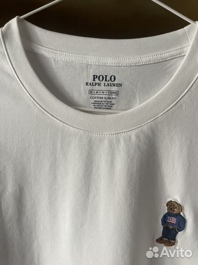 Polo ralph lauren bear футболка