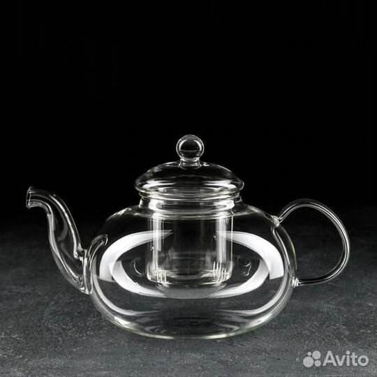 Чайник заварочный со стеклянным ситом «Валенсия»